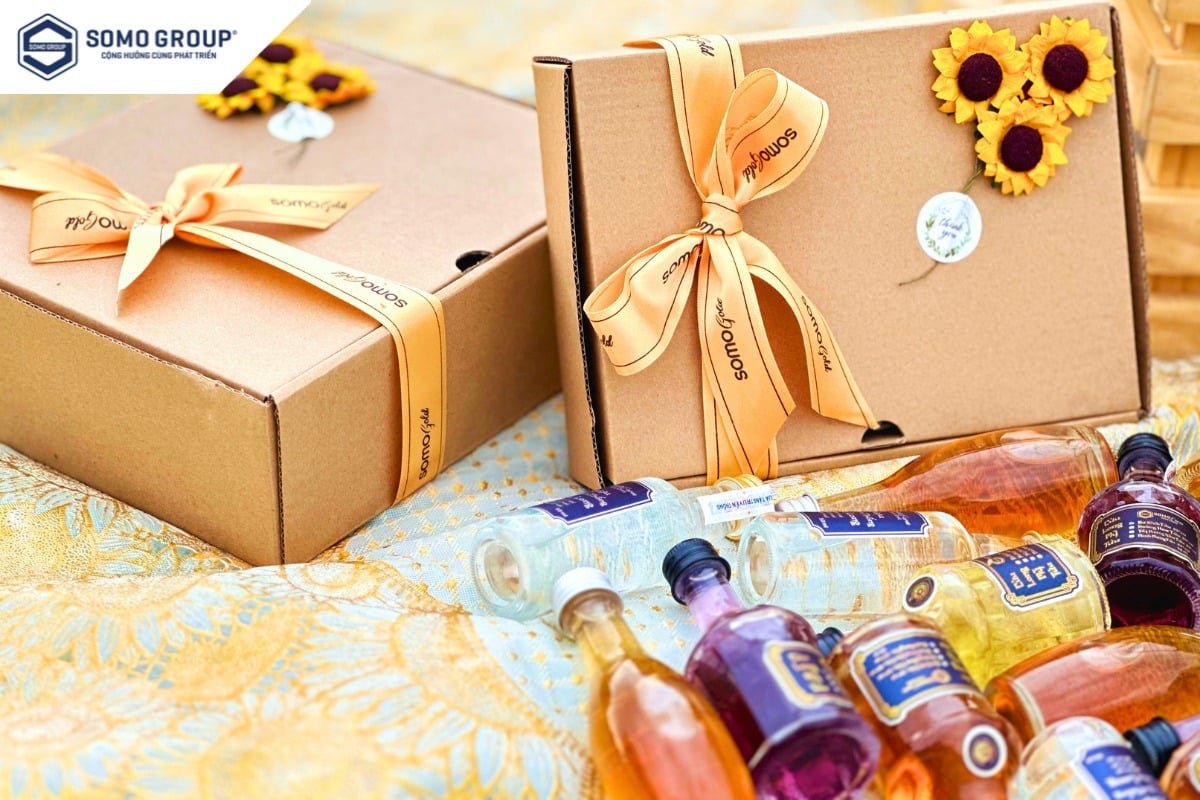 RƯỢU PHIÊN BẢN MINI - BIẾN NGHỆ THUẬT TRAO TẶNG THÀNH SỰ TRÂN QUÝ