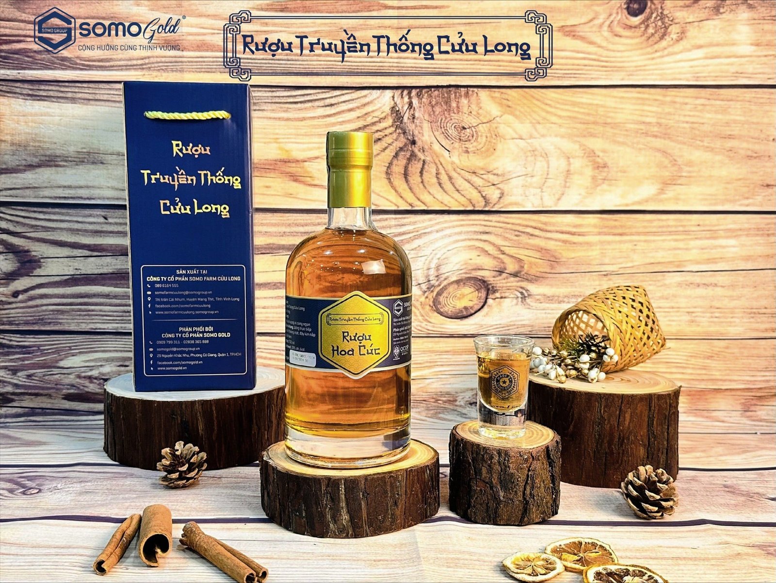 RA MẮT SẢN PHẨM MỚI " RƯỢU HOA CÚC - KẾT NỐI CẢM XÚC QUA TỪNG GIỌT RƯỢU